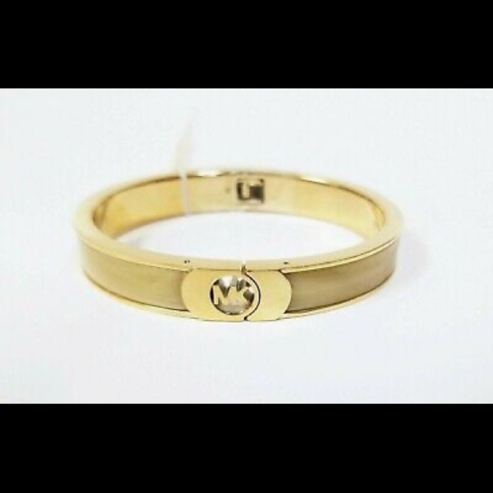 NEW MICHAEL KORS GOLD TONE FULTON